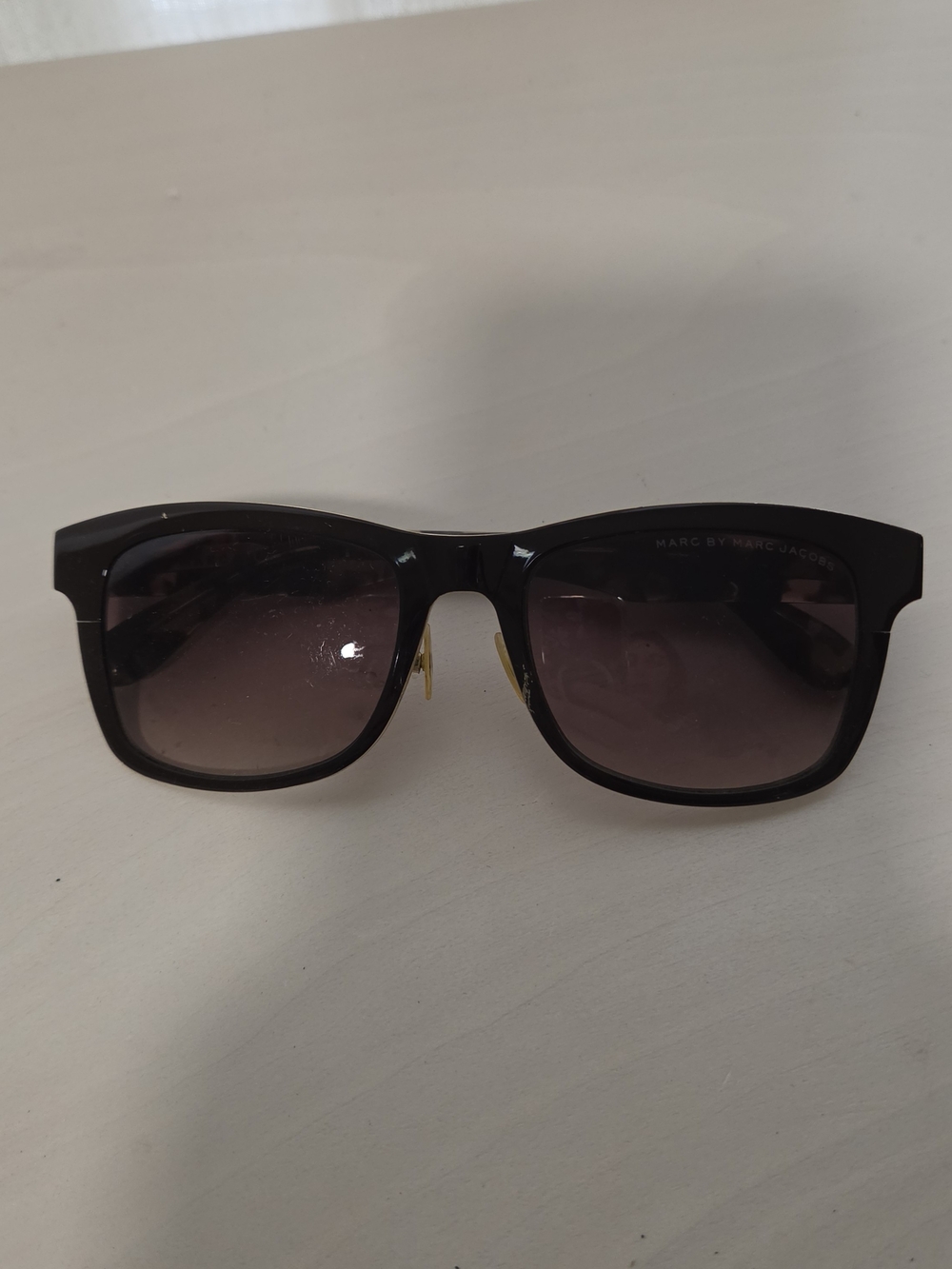 Marc by Marc Jacobs Black Gradient Square Sunglasses